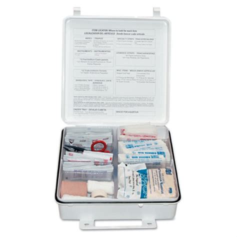 Pac Kit 50 Person Ansi First Aid Kits Weatherproof Plastic