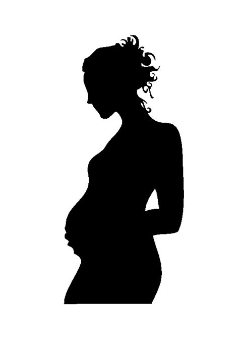 Pregnant Woman Silhouette Png