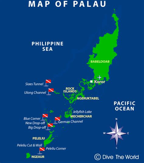 Where Is Palau Palau Map Map Of Palau Travelsmapscom