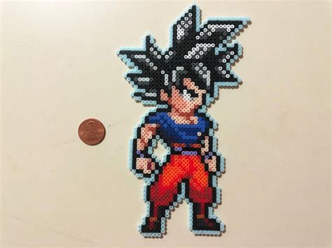 Dragon Ball Super Dragon Ball Goku Perler Bead Art Perler Beads