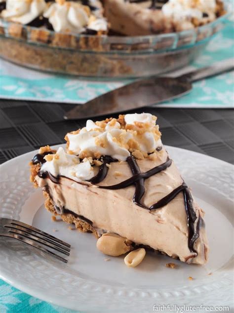 Peanut Butter Pie With Chocolate Covered Pretzel Crust Faithfully Gluten Free