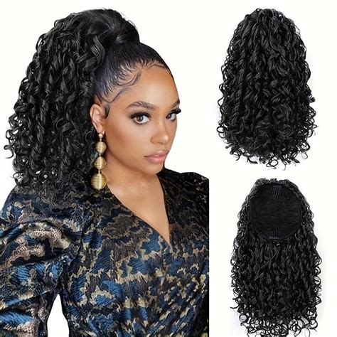 Inch Afro Puff Drawstring Ponytail Extensions Afro Kinky Curly Ponytail Drawstring Ponytail