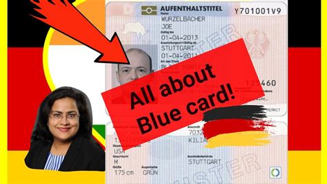 German Blue Card Blaue Karte Special Work Permit For Skilled