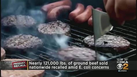 Nearly 121000 Pounds Of Ground Beef Sold Nationwide Recalled Amid E
