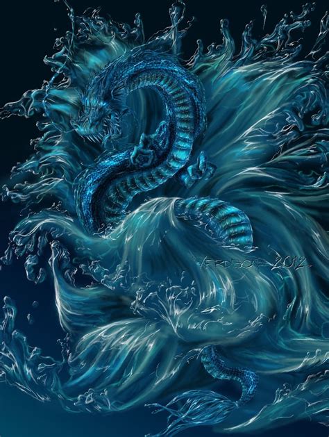Water Dragon Concept Art