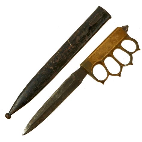 Original Us Wwiwwii Model 1918 Mark 1 Trench Knife “paratrooper” Mo