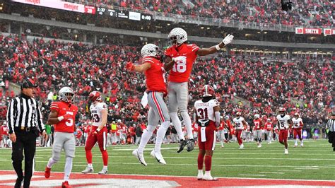 College Footballs Top 10 Wide Receivers Why Ohio States Duo Is On