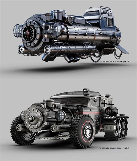 Take A Look At These Two Awesome Looking Steampunk Or Possibly
