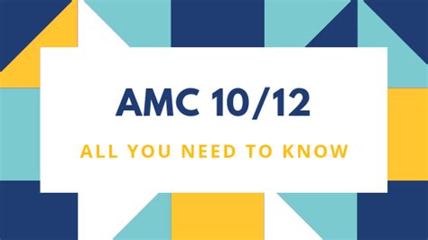 Amc 1012 All You Need To Know Areteem Institute Blog