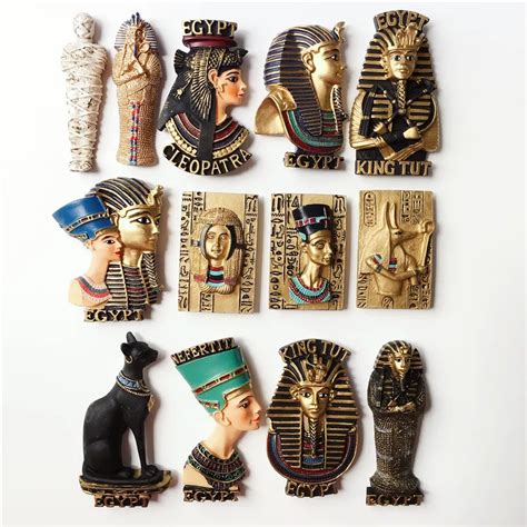 Egypt Anubis Myth Queen Fridge Magnet Souvenir Khan El Khalili Bazzar