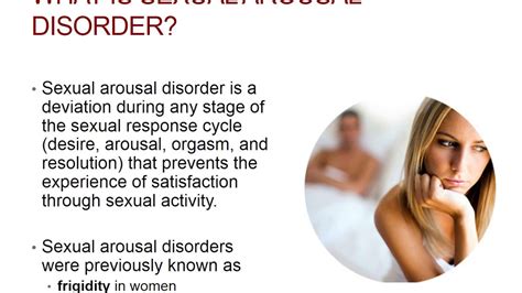sexual arousal disorder youtube