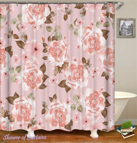 Floral Shower Curtain Collection Shower Of Curtains