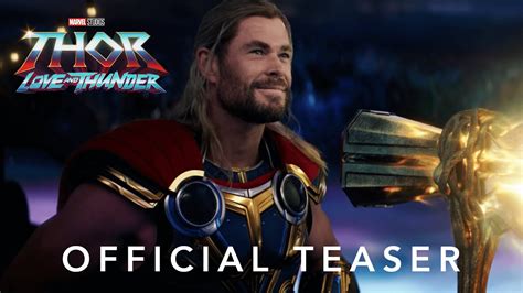 Marvel Studios Thor Love And Thunder Official Teaser Realtime