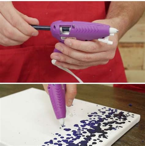 Diy And Crafts Cool Glue Gun Crafts And Diy Projects Diy Crayon Drip