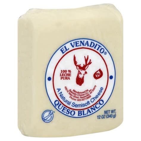 El Venadito Cheese Queso Blanco 12 Oz From Publix Instacart