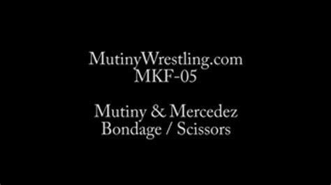Mkf05 Mercedez Taking Control Over Mutiny Bondage Scissors And Grabbing