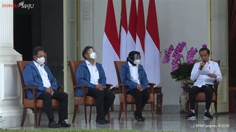 Teguran keras dan arahan tegas presiden joko widodo (jokowi) dalam sidang kabinet paripurna di istana negara jakarta pada 18 juni 2020 dirilis. Reshuffle Kabinet Indonesia Maju: Jokowi Kenalkan Nama-nama Menteri Baru
