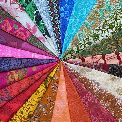100 Pieces Of Silk Remnants Silk Fabric Scraps Vintage Etsy Australia
