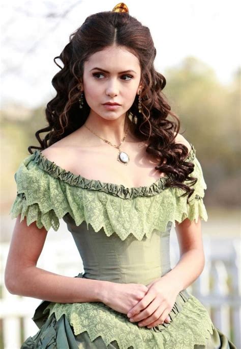 Hand Made Vampire Diaries Katherine 1864 Green Silk Gown By The Costume