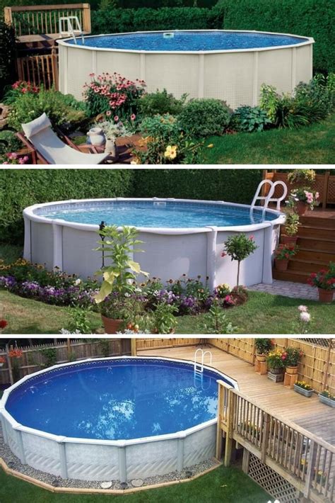 A good swimming pool can have a main role in a luxurious vacation in your own backyard. 13 Genius Ways How to Make Backyard Above Ground Pool ...