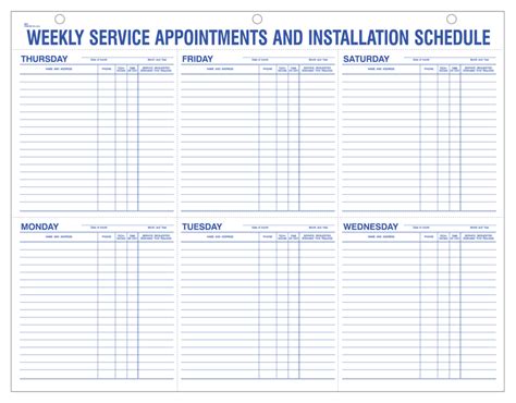 Zinnfy is the best online cleaning booking system and appointment scheduling software for free with one staff.for more no, walmart does not have layaway online or at their stores. Buy Service Appointment Pad - Six Day Daily - Estampe