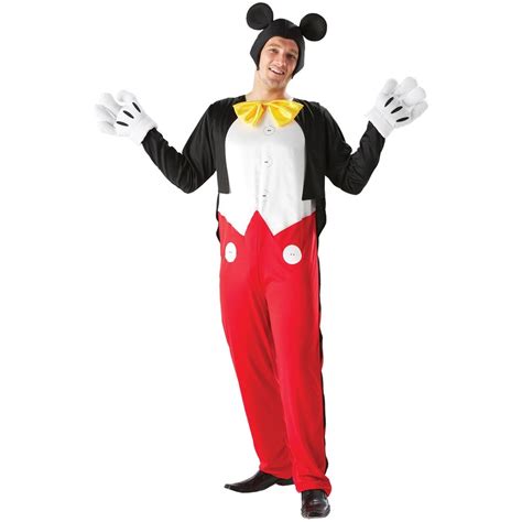 Mickey Mouse Adult Costume Xl Big W