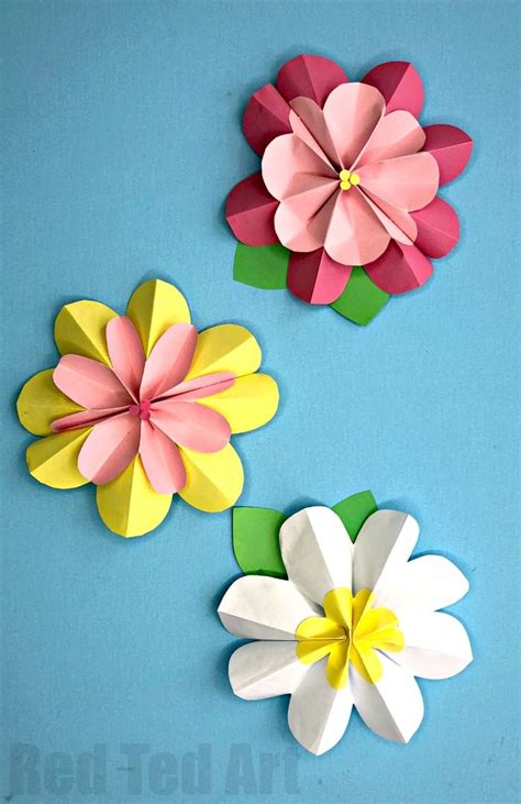 Easy Way To Make Flowers Out Of Construction Paper Newspaper Gallery