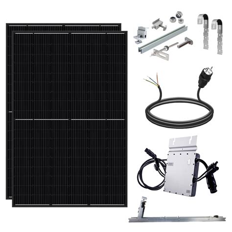 Solar Pv Balkonkraftwerke Komplettset Mit Epp Solarmodul Und Deye My