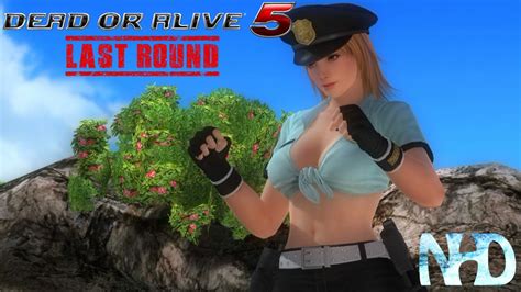 Dead Or Alive 5 Last Round Tina Police Uniform Match Victory Defeat Private Paradise
