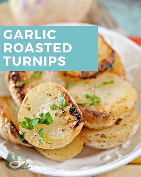 Keto Garlic Ranch Roasted Turnips Recipe Roasted Turnips Turnip