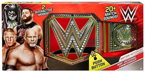 Wwe Wrestling Wwe Motion Activated Universal Championship