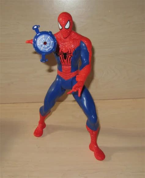 hasbro the amazing spiderman 2 web slinging spider man loose pre owned 9 99 picclick