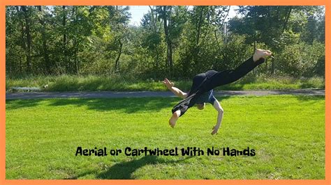 How To Do An Aerialcartwheel With No Handsby Infinite Tutorials Youtube