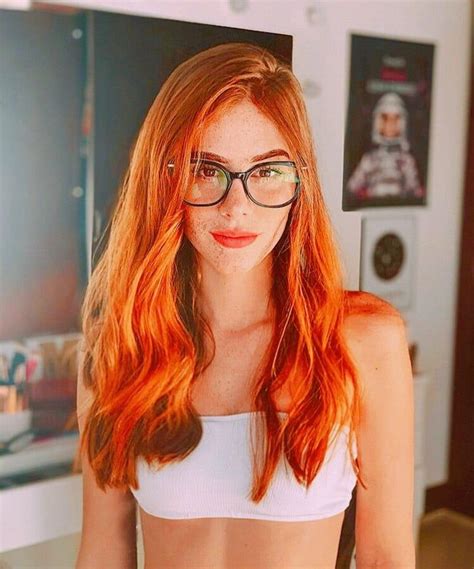 Your Daily Dose Of Redhead Red Hair And Glasses Beautiful Red Hair