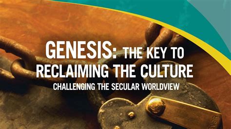 Genesis The Key To Reclaiming The Culture Answers Tv