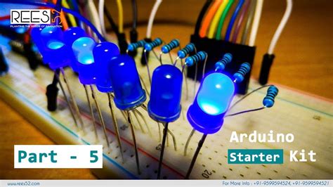 How To Make Led Chasing Effect Using Colourful Leds Interfacing With
