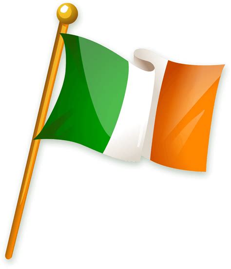 Ireland Flag Waving Png All Png All
