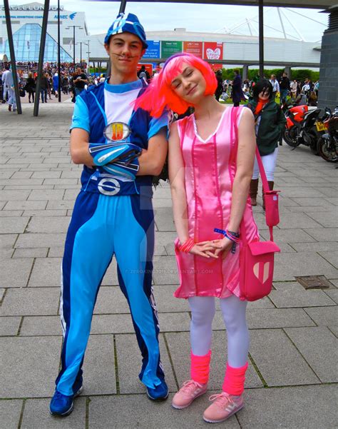 Sportacus And Stephanie From Lazytown By Zeroking2015 On Deviantart