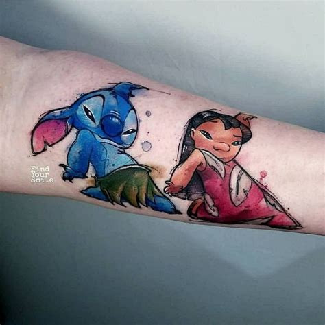 Pin By Maria 💫🦋 On Rabiscos Lilo And Stitch Tattoo Stitch Tattoo