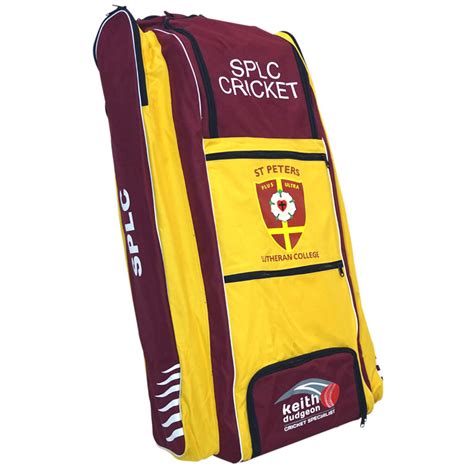 Custom Made Cricket Backpack Wheel Combo Keith Dudgeon Australia