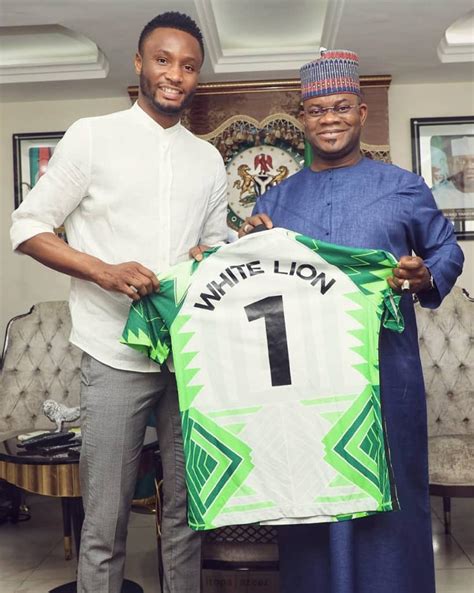 Mikel Obi Visits Yahaya Bello Harps On Youth Leadership Independent