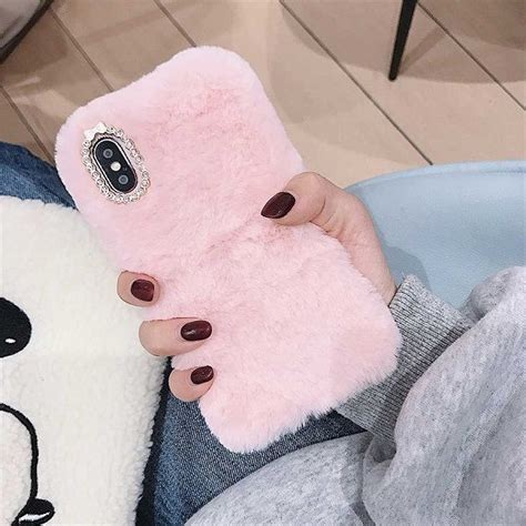Fashion Lady Case For Iphone Xs Max Xr X 11 Pro T Tpu Case Furry
