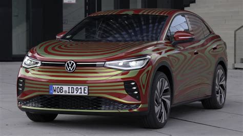 2022 Vw Id5 Gtx Electric Suv Coupe Youtube