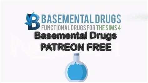 Sims 4 Basemental Drugs Mod Patreon Version Sims 4 Drugs Sims