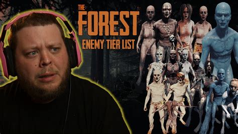 Ranking The Hardest And Strongest Mutants Cannibals In The Forest Tier List YouTube