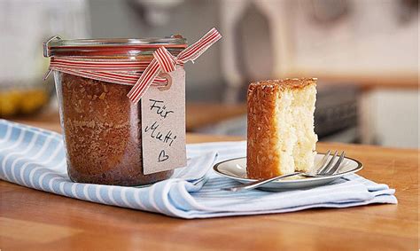 Weitere ideen zu kuchen, einfacher nachtisch, kuchen und torten. Kuchen im Glas: Rezepte zum Backen und Verschenken ...