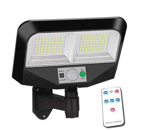 Bright Solar Flood Light Outdoor Waterproof Ip67 With Remote Shop