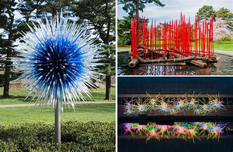Dale Chihuly’s Glass Sculptures Takeover The New York Botanical Garden Free Autocad Blocks