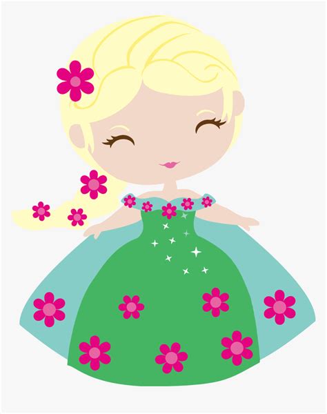 Frozen Fever Elsa Cute Elsa Clip Art Hd Png Download Kindpng