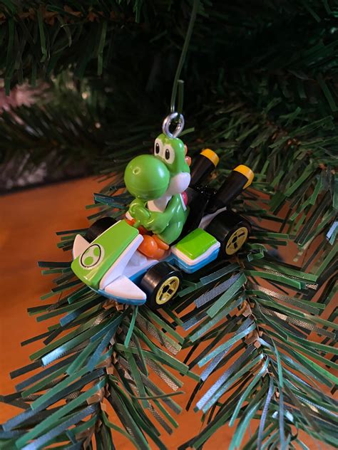Nintendo Mario Kart Character Christmas Ornament Yoshi Etsy